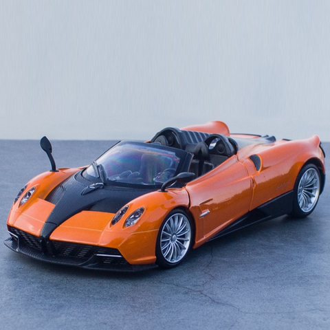 Mô hình xe ô tô Pagani Huayra Roadster tỉ lệ 1:24 CCA - Siêu xe phong cách, chất liệu hợp kim cao cấp, quà tặng hoàn hảo cho dân đam mê xe hơi