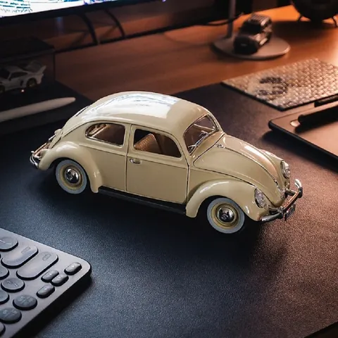 Mô Hình Xe Ô Tô Volkswagen Kafer Beetle 1955 1:18 Bburago - Phát Hành Chi Tiết Cao Cấp, Đồ Chơi Trang Trí Nhà Cửa