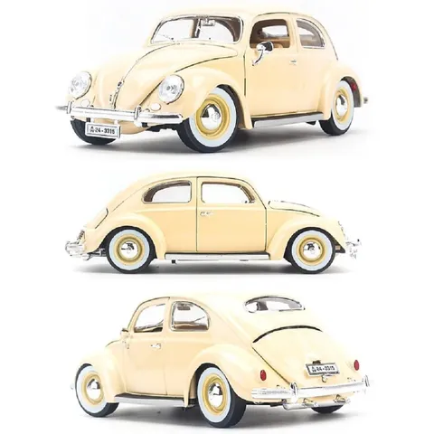 Mô Hình Xe Ô Tô Volkswagen Kafer Beetle 1955 1:18 Bburago - Phát Hành Chi Tiết Cao Cấp, Đồ Chơi Trang Trí Nhà Cửa