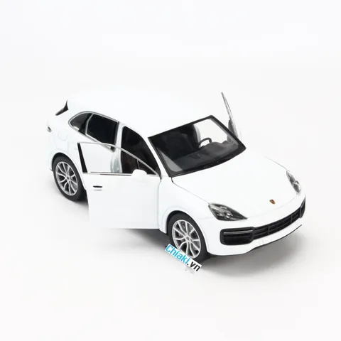 Mô Hình Xe Porsche Cayenne Turbo 1:24 Welly - Chi Tiết Sang Trọng, Mô Phỏng Đẹp Mắt cho Trang Trí Nội Thất và Bàn Làm Việc