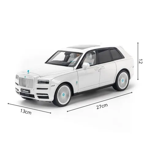 Mô Hình Xe Rolls Royce Cullinan Black Badge Tỉ Lệ 1:18 Kengfai - Đồ Trang Trí Nội Thất, Quà Tặng Sang Trọng