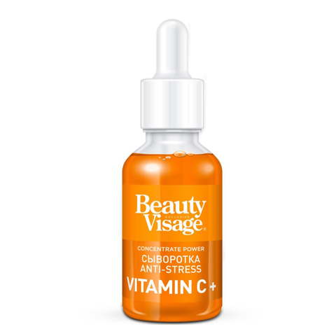 Serum Beauty Visage Vitamin C+ Làm Sáng Da, Chống Stress - Dưỡng Da Rạng Rỡ, Cải Thiện Tàn Nhang và Da Xỉn Màu 30ml