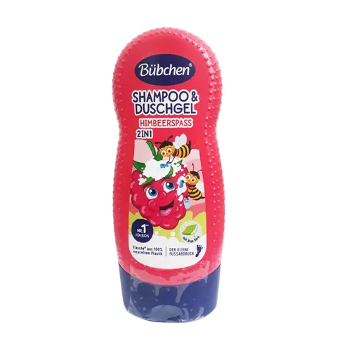 Sữa Tắm Gội Cho Bé Bubchen Kids & Duschgel 230ml - Hương Hoa Quả Rừng Dịu Nhẹ, An Toàn Cho Da Nhạy Cảm Trẻ Em