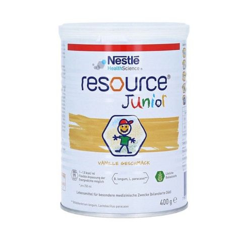 Sữa Tăng Cân Resource Junior 400g Đức - Dinh Dưỡng Hỗ Trợ Trẻ 1-10 Tuổi Chậm Lớn, Cải Thiện Hệ Tiêu Hóa, Tăng Cường Đề Kháng