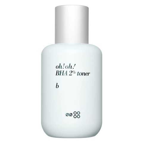 Toner Nước Hoa Hồng oh!oh! 2% BHA Tẩy Tế Bào Chết, Làm Sạch 75ml - Lý Tưởng Cho Da Dầu, Ngừa Mụn, Tăng Cường Độ Sáng Da