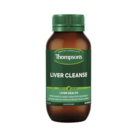 Viên uống thải độc gan Thompson's Liver Cleanse - Hỗ trợ bảo vệ và duy trì sức khỏe gan, 120 viên