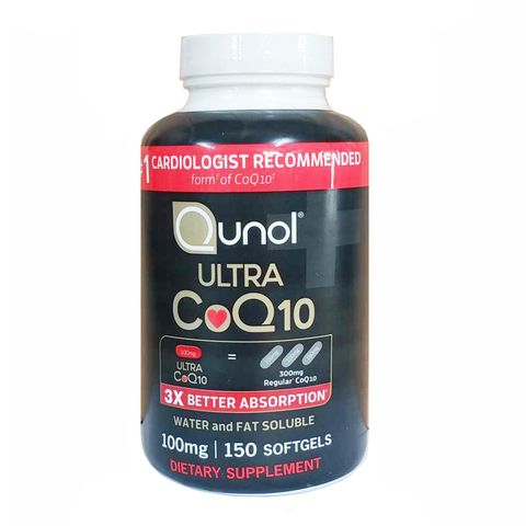 Viên uống hỗ trợ tim mạch Qunol Ultra CoQ10 100mg - Cải thiện sức khỏe tim mạch và ổn định đường huyết - Sản phẩm từ Mỹ