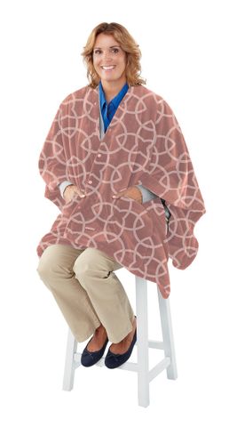 Áo Choàng Massage Làm Ấm Không Dây HoMedics HCM-T210 - Thiết Bị Chăm Sóc Sức Khỏe Đa Năng, Thích Hợp Cho Mùa Lạnh