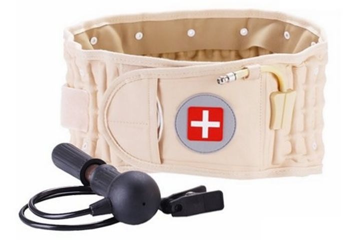 Đai Hơi Hỗ Trợ Kéo Giãn Cột Sống Lumbar Traction CR-801 - Giảm Đau Lưng Hiệu Quả, Thiết Kế Gọn Nhẹ, Dùng Tại Nhà