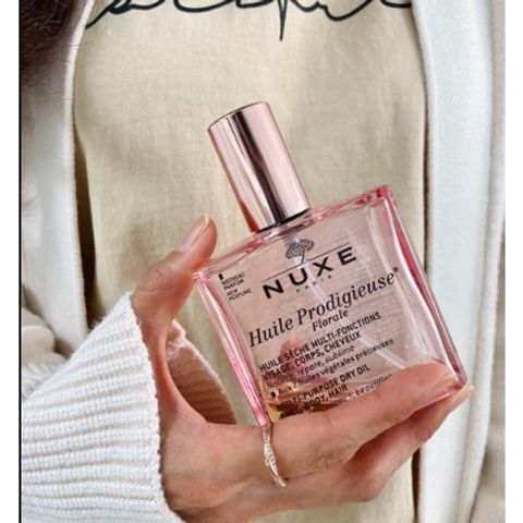 Dầu Khô Hương Nước Hoa Nuxe Huile Prodigieuse Florale - Dưỡng Da, Tóc và Cơ Thể - 100ml, Hương Thơm Tự Nhiên Quyến Rũ