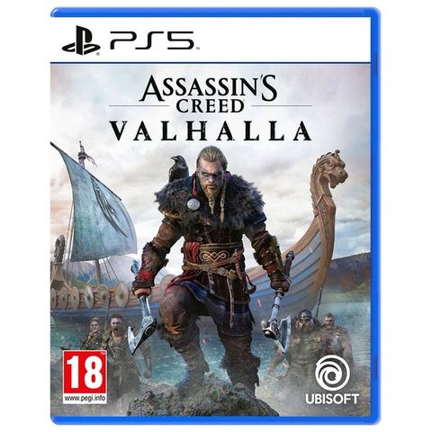 Đĩa Game Assassin's Creed Valhalla cho PS5 - Hành Động Nhập Vai Thời Kỳ Đen Tối - Quà Tặng Chất Lượng từ Ubisoft