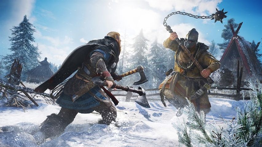 Đĩa Game Assassin's Creed Valhalla cho PS5 - Hành Động Nhập Vai Thời Kỳ Đen Tối - Quà Tặng Chất Lượng từ Ubisoft