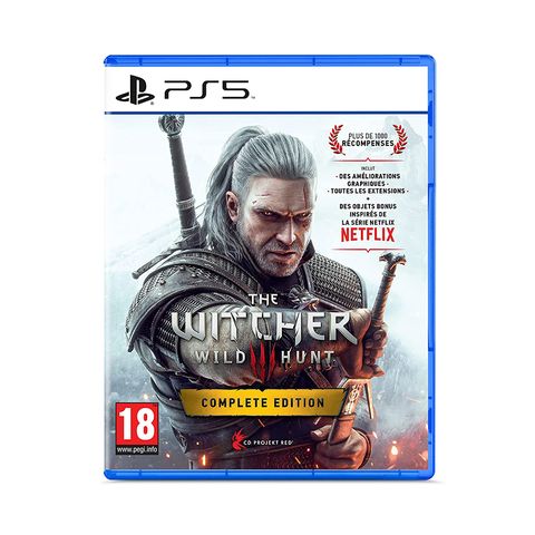 Đĩa Game PS5 The Witcher 3: Wild Hunt Complete Edition - Action Adventure với Đồ Họa Cải Tiến và DLC Hearts of Stone & Blood and Wine
