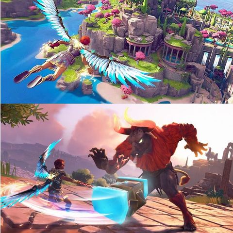 Đĩa Game Immortals Fenyx Rising cho PS5 - Phiêu Lưu Hành Động Dựa Trên Thần Thoại Hy Lạp, Game Chơi 1 Người chơi