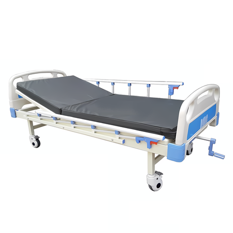 Giường Y Tế Điều Chỉnh Tay Quay Lucass GB-1 - Nâng Đầu 0-85 Độ, Lan Can Chắc Chắn, Tải Trọng 300kg, Thiết Kế Bền Bỉ