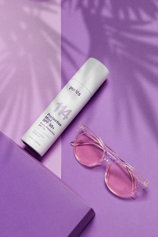 Kem Chống Nắng Purles 114 Protective Mist SPF 50+ Dành Cho Da Kích Ứng - Kiểm Soát Nhờn, Không Gây Trắng Bệt, Dưỡng Ẩm Tối Ưu