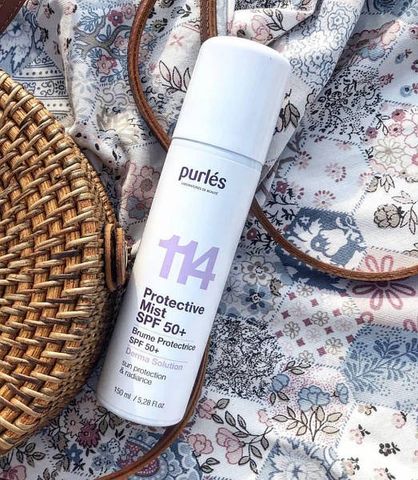 Kem Chống Nắng Purles 114 Protective Mist SPF 50+ Dành Cho Da Kích Ứng - Kiểm Soát Nhờn, Không Gây Trắng Bệt, Dưỡng Ẩm Tối Ưu
