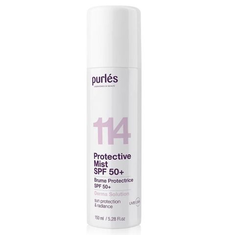 Kem Chống Nắng Purles 114 Protective Mist SPF 50+ Dành Cho Da Kích Ứng - Kiểm Soát Nhờn, Không Gây Trắng Bệt, Dưỡng Ẩm Tối Ưu