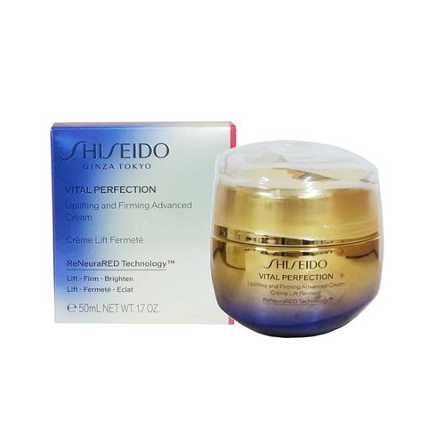 Kem Dưỡng Da Trẻ Hóa Shiseido Vital-Perfection 50ml - Kem Săn Chắc, Dưỡng Ẩm Từ Thiên Nhiên, Giải Quyết Dấu Hiệu Lão Hóa Da