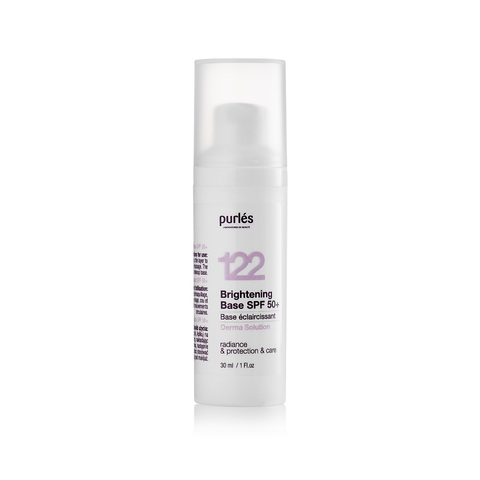Kem Nền Chống Nắng Purles 122 Brightening Base SPF 50+ - Bảo Vệ Da, Làm Sáng Tông Màu, Chất Kem Mỏng Nhẹ, Thích Hợp Mọi Loại Da