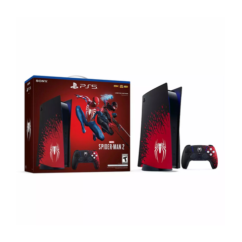 Máy Chơi Game Sony PS5 Standard Phiên Bản Giới Hạn Marvel's Spider-Man 2 - Thiết Kế Độc Đáo, Hiệu Năng Cao, Chơi Game 4K