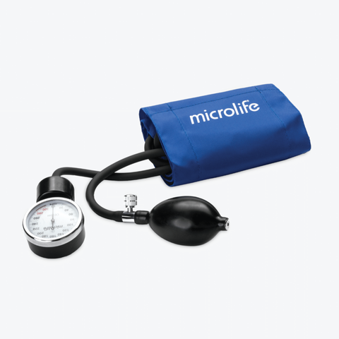 Máy Đo Huyết Áp Cơ Microlife AG1-10 - Thiết Bị Kiểm Tra Sức Khỏe Tại Nhà Chính Xác, Dễ Sử Dụng, Dải Đo 0-300 mmHg