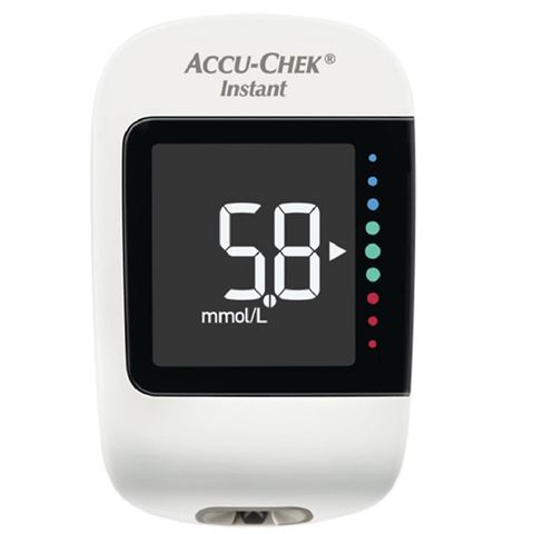 Máy Đo Đường Huyết Accu-Chek Instant - Kết Quả Nhanh Chỉ 4 Giây, Thiết Kế Nhỏ Gọn, Thích Hợp Sử Dụng Cá Nhân, Thiết Bị Y Tế Chính Hãng