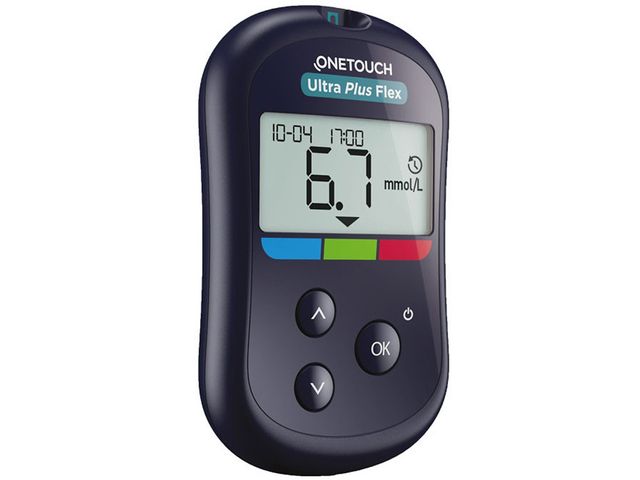 Máy Đo Đường Huyết OneTouch Ultra Plus Flex - Chính Xác 99%, Kết Quả Trong 5 Giây, Công Nghệ Hiện Đại, Dễ Dùng, Thương Hiệu Johnson & Johnson
