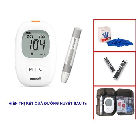 Máy Đo Đường Huyết Yuwell Accusure 710 Thế Hệ Mới - Công Nghệ Tiên Tiến, Đo Chính Xác Nhanh Chóng Tại Nhà
