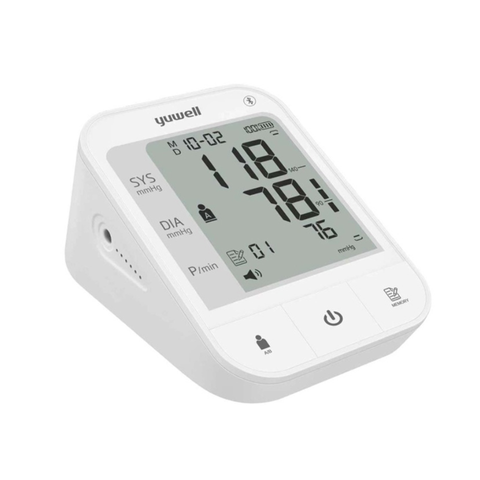 Máy Đo Huyết Áp Điện Tử Yuwell YE670CR - Pin Sạc, Giọng Nói Hướng Dẫn Bằng Tiếng Việt, Dễ Sử Dụng Cho Người Già