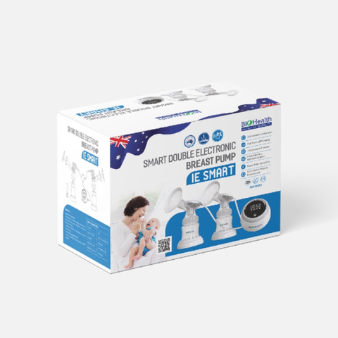 Máy Hút Sữa Điện Đôi Biohealth IE Smart 30 Cấp Độ - Thiết Kế Nhỏ Gọn, Dễ Sử Dụng, Lực Hút Mạnh Mẽ Cho Mẹ Bỉm Sữa