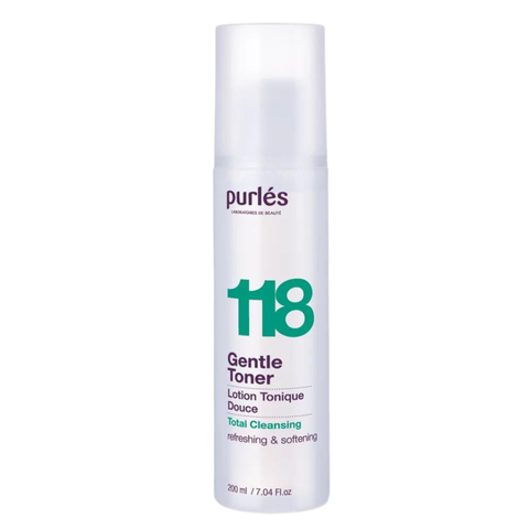 Nước Hoa Hồng Dịu Nhẹ Purles Gentle Toner 200ml - Cấp Ẩm, Cân Bằng pH, Phù Hợp Mọi Loại Da, Chất Liệu Tự Nhiên, Dưỡng Da Mềm Mịn