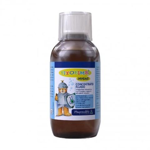 Siro Fitobimbi Immuno 200ml - Hỗ Trợ Tăng Sức Đề Kháng, Duy Trì Hệ Miễn Dịch Khỏe Mạnh Cho Trẻ Nhỏ, Hương Vị Hoa Quả Tự Nhiên