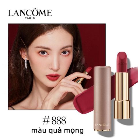 Son Lancome L'Absolu Rouge 888 Kind Of Sexy Màu Đỏ Cherry - Phiên Bản Giới Hạn, Bền Màu, Dưỡng Ẩm Tốt, Chất Son Mịn Màu Rực Rỡ