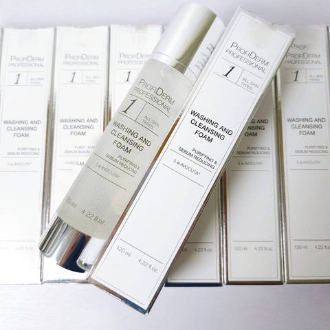 Sữa Rửa Mặt Bọt Làm Sạch Da Profiderm 120ml - Chống Mụn, Dưỡng Ẩm, Phù Hợp Mọi Loại Da