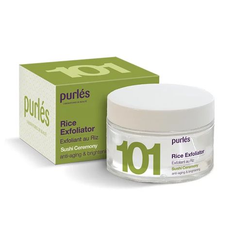 Tẩy Da Chết Cám Gạo Purles 101 Rice Exfoliator - Sáng Da, Làm Sạch Sâu, Chăm Sóc Da Tự Nhiên 50ml