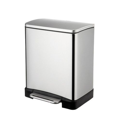 Thùng Rác Inox Cao Cấp Đạp Chân Hanssem 20L - Chống Vân Tay, Thiết Kế Thông Minh, Dễ Vệ Sinh, Phong Cách Hiện Đại Hàn Quốc