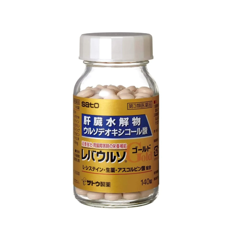 Viên uống bổ gan Sato Liverurso Gold - Hỗ trợ cải thiện chức năng gan, cân bằng tiêu hóa, bổ sung dinh dưỡng cho người lớn từ 15 tuổi.