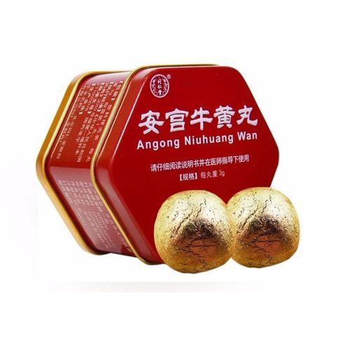 Viên An Cung Ngưu Hoàng Hoàn Đồng Nhân Đường Hộp Thiếc - Giải Pháp Bảo Vệ Sức Khỏe Đặc Biệt, Hỗ Trợ Tai Biến, Cải Thiện Tuần Hoàn Máu