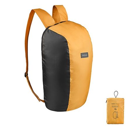 Balo Du Lịch Gấp Gọn 10L Travel 100 Decathlon Forclaz - Balo Nhỏ Gọn, Dễ Mang Theo Khi Du Lịch, Thiết Kế Thông Minh