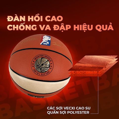 Bóng Rổ Jogarbola J9000 Số 7 - Chất Liệu Microfiber PU Cao Cấp, Độ Bám Tốt, Dành Cho Tập Luyện Và Thi Đấu Chính Thức