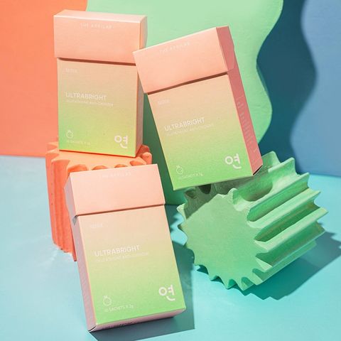 Bột Uống Ultrabright Whitening Glutathione The Aprilab - Hỗ Trợ Dưỡng Trắng Da Toàn Thân, Ngăn Nếp Nhăn, Vị Cam Ngon, Hộp 10 Gói