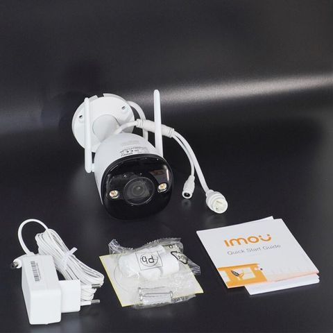 Camera IP Wifi không dây 2MP IPC-F22FEP-IMOU - Giám sát an ninh ngoài trời, HD 1080P, có báo động và đèn cảnh báo