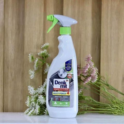 Chai Xịt Tẩy Rửa Dầu Mỡ Nhà Bếp Denkmit Power-Fettlöser Multi-Power 750ml - Giải Pháp Làm Sạch Hiệu Quả Cho Bếp Nhà Bạn