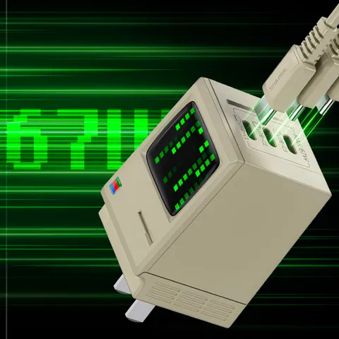 Củ Sạc Nhanh Chân Gập Shargeek Retro 67W Có LED - Thiết Kế Cổ Điển Hỗ Trợ PD và QC, Tích Hợp Chế Độ Bảo Vệ Thông Minh