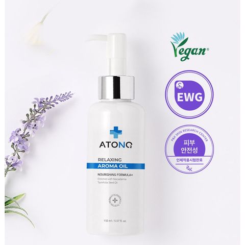 Dầu Massage Thuần Chay Atono2 Cho Bé 150ml - Dưỡng Ẩm Dịu Nhẹ, Tăng Cường Kháng Bảo Vệ Da Bé Sơ Sinh, 100% Thiên Nhiên