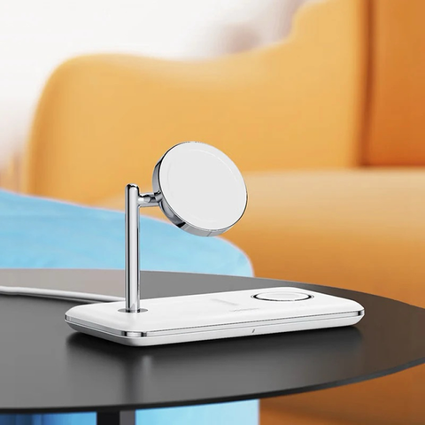 Đế sạc không dây Ugreen 3in1 25W CD278 - Sạc nhanh cho điện thoại, đồng hồ và tai nghe cùng lúc - Thiết kế gọn nhẹ, tiện lợi