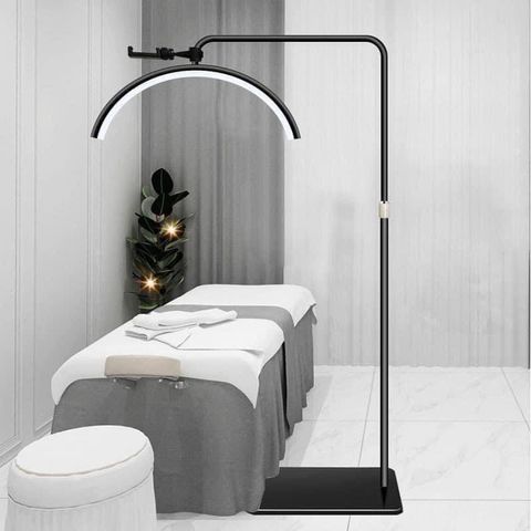 Đèn Led Spa Dáng Bán Nguyệt 360 Bóng Chỉnh Sáng - Thiết Bị Chiếu Sáng Cho Trung Tâm Làm Đẹp, Thẩm Mỹ