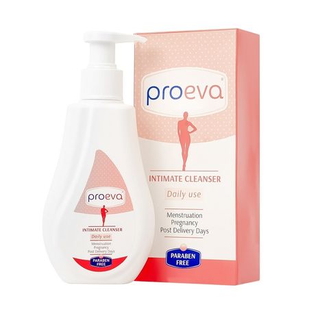 Dung dịch vệ sinh phụ nữ Proeva Intimate Cleanser 125ml - Sạch sẽ, cân bằng pH và ngăn viêm nhiễm, chiết xuất tự nhiên