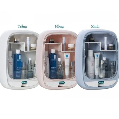 Kệ Dán Tường Đa Năng Horoki 3635 - Chống Bụi, Thiết Kế Sang Trọng, Tối Ưu Không Gian, Đựng Đồ Mỹ Phẩm và Nhà Tắm